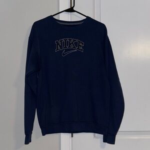 Navy blue Nike crewneck